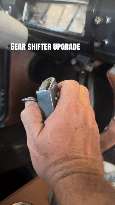 Grenade-shaped car gear shift knob